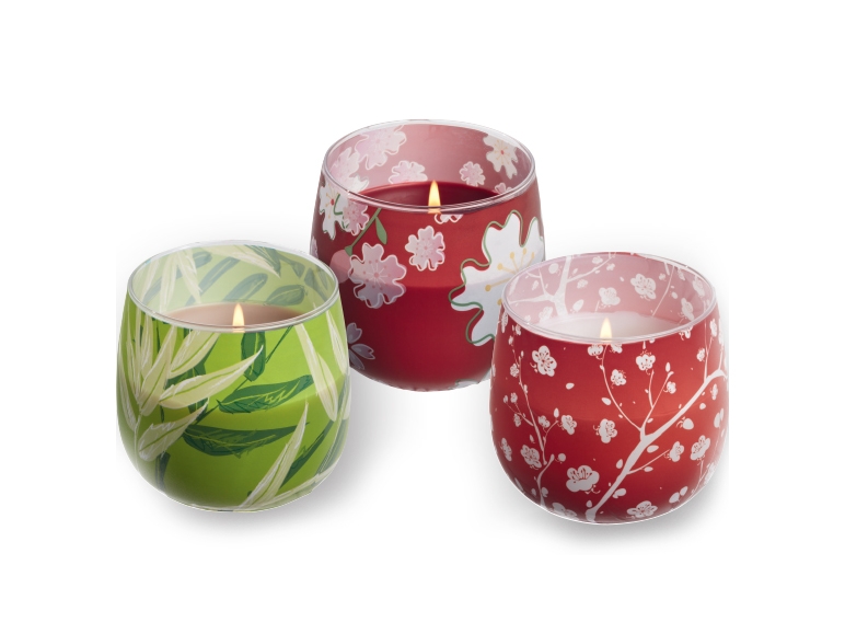 Geurkaars in glas