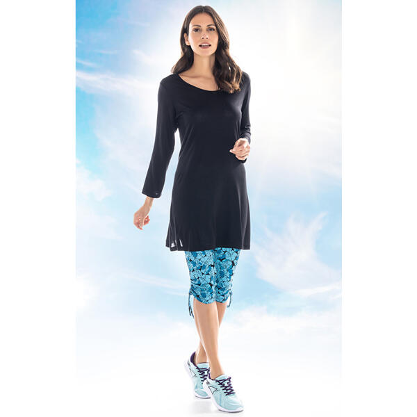 Longtop mit Capri-Leggings