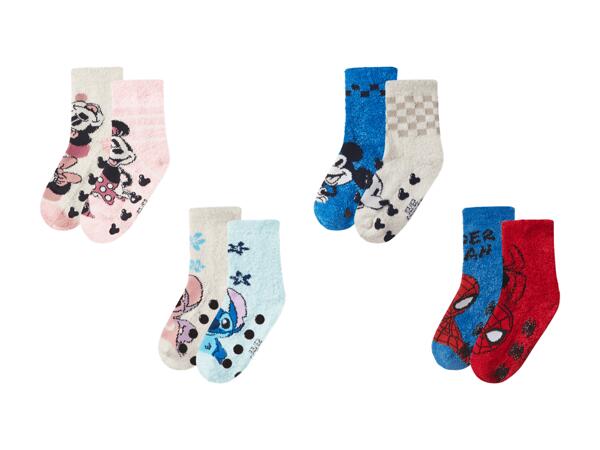 Chaussettes douillettes, set de 2 paires