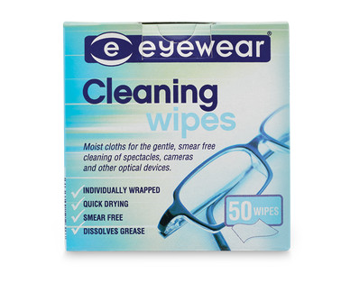 Glasses Cleaning Wipes