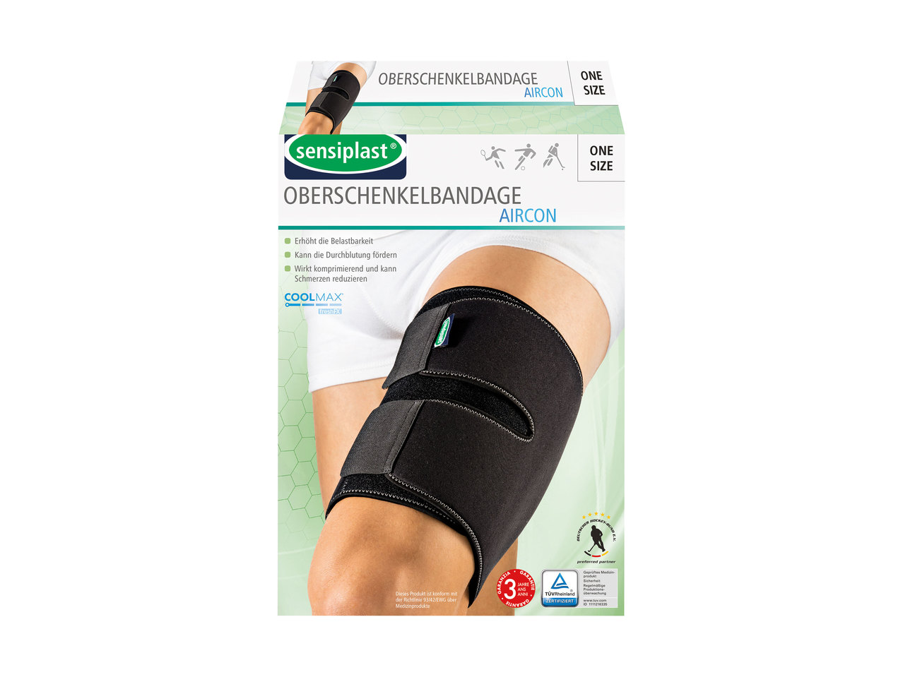 Sensiplast AIRcon Thigh or Calf Support1