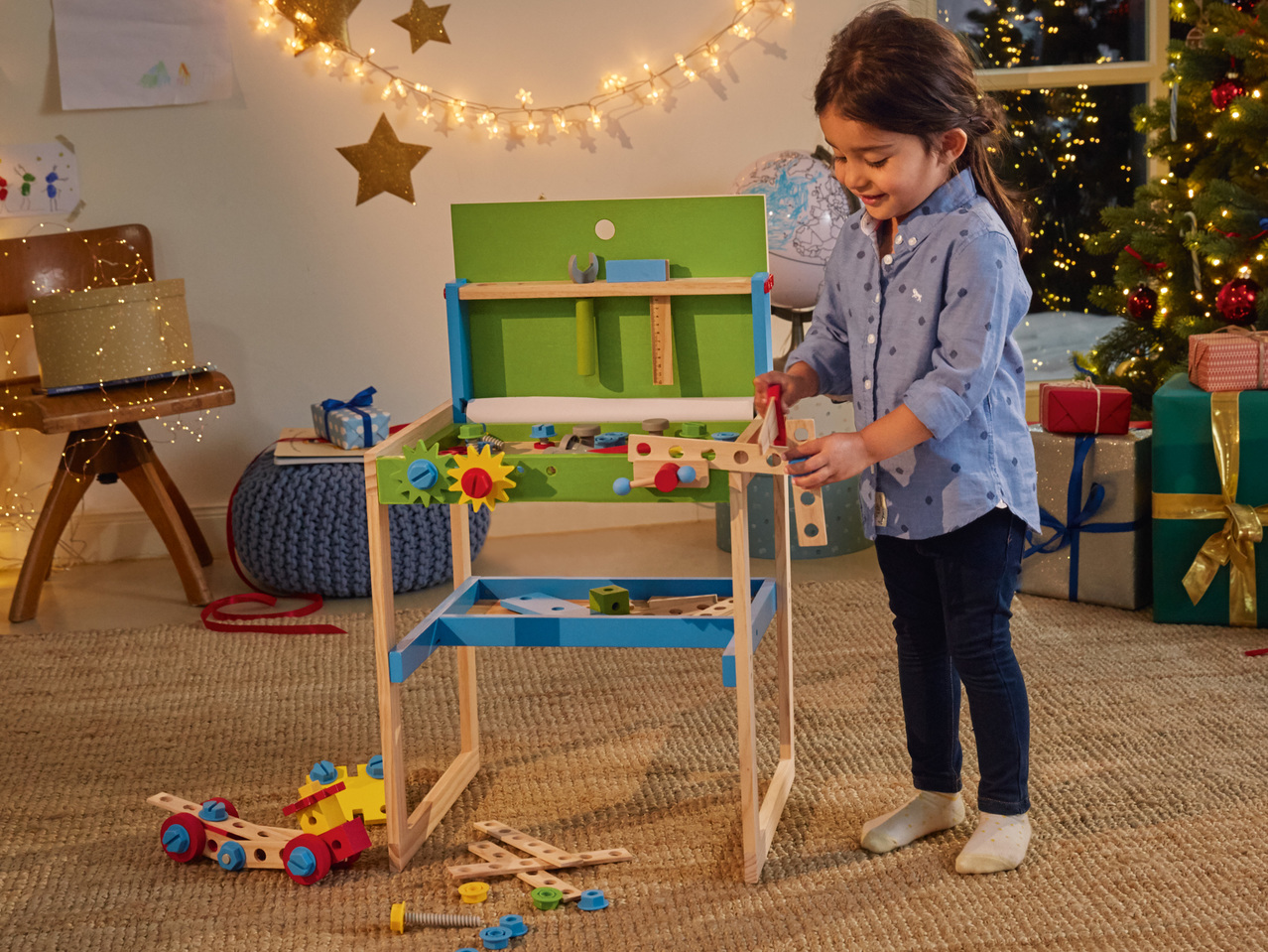 PLAYTIVE JUNIOR(R) Holz-Werkbank