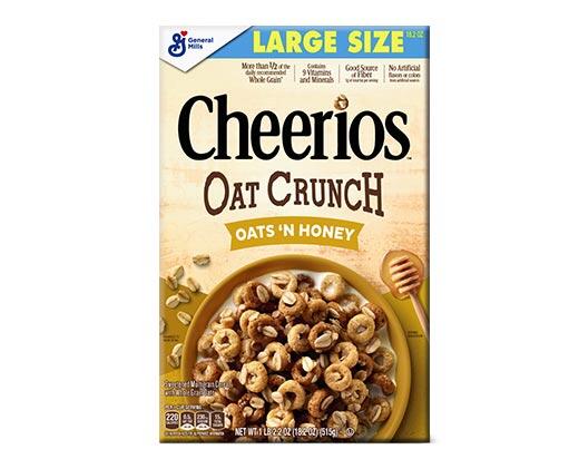 General Mills 
 Cheerios Oat Crunch Assorted Varieties
