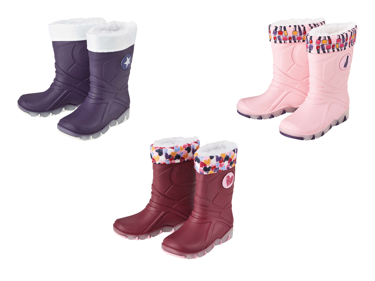 Bottes de pluie clignotantes1