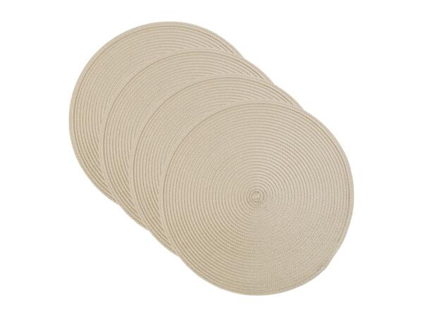 Livarno Home Placemats - Set of 4