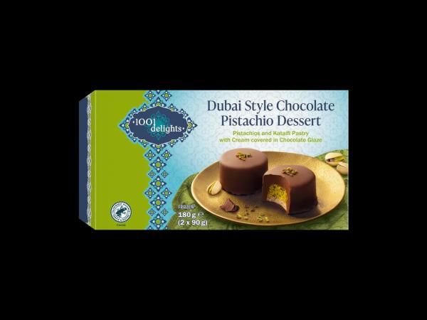 1001 DELIGHTS Dubai Style Chocolate Pistachio Dessert