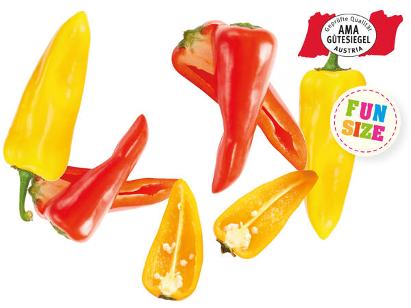 Mini Paprika Mix aus Österreich