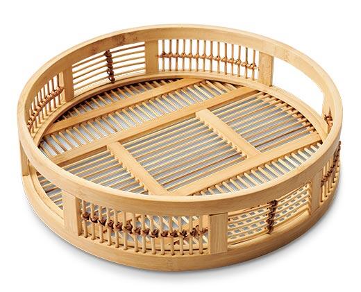 Crofton 
 Bamboo Round Tray