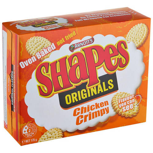 Chicken Crimpy Shapes 175g