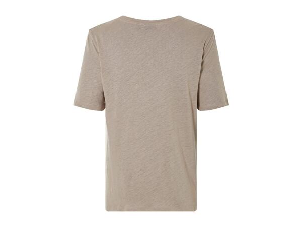 Esmara Ladies' Linen Blend Top - Beige