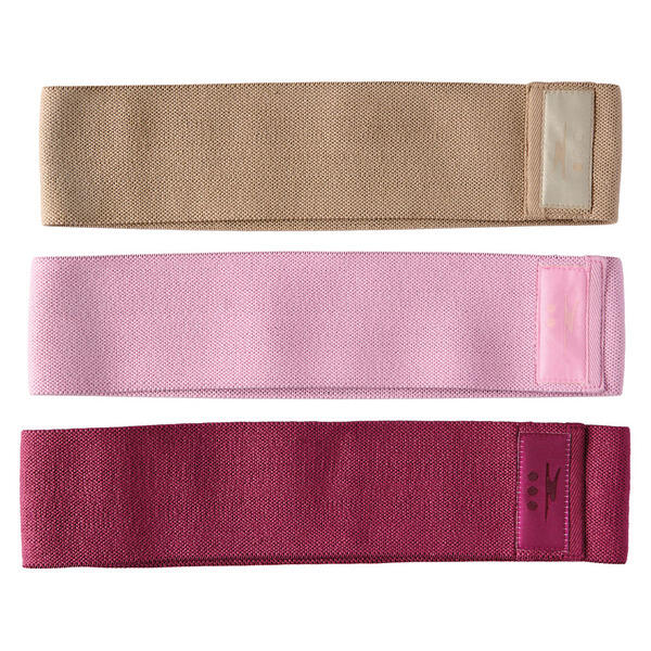 Crane Fabric Fitness Bands - 3pk