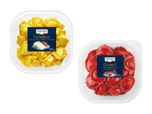 Pasta fresca all'uovo ripiena