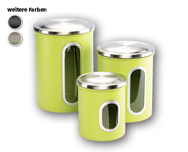 CROFTON(R) Vorratsdosen mit Sichtfenster, 3-teilig