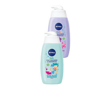 NIVEA 
 KIDS 2 IN 1 SHAMPOO & SHOWER