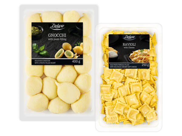Ravioli oder Gnocchi