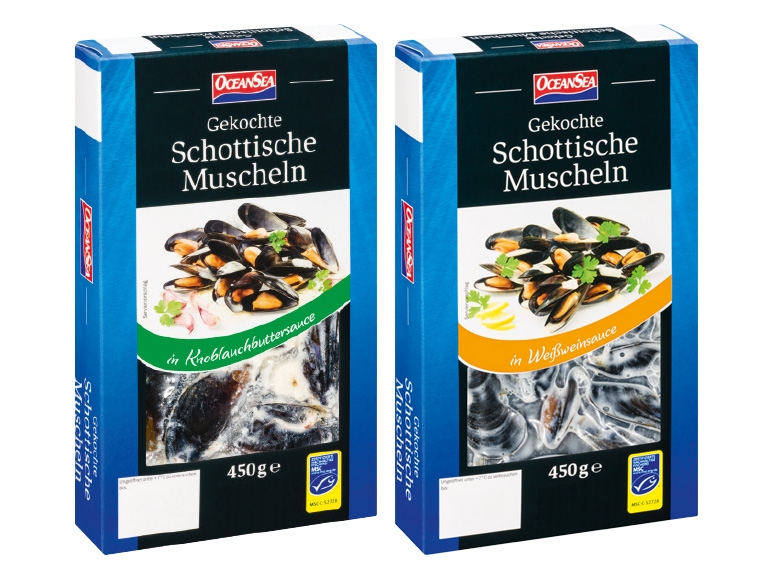 OCEAN SEA Schottische Muscheln in Sauce