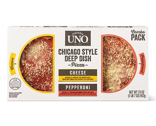 Uno Pizzeria 
 6" Cheese and Pepperoni Duo Pack Pizza