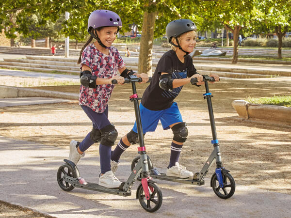 Trottinette à grandes roues