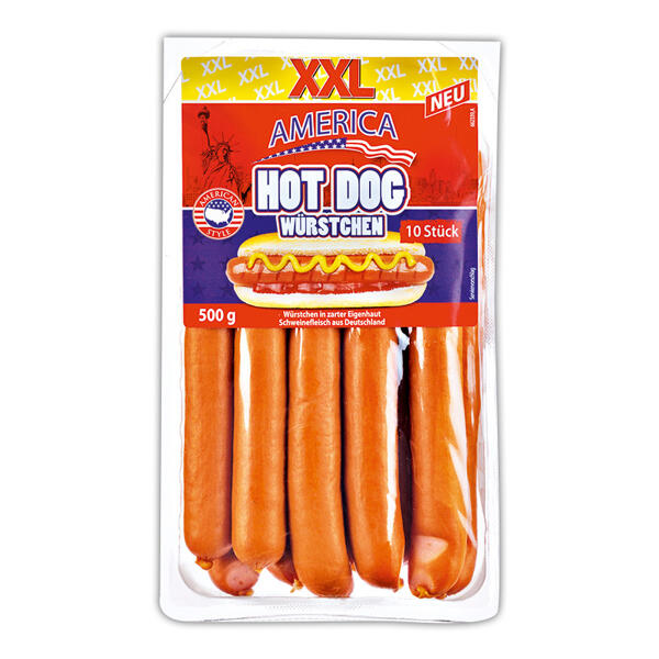 Hot Dog Würstchen