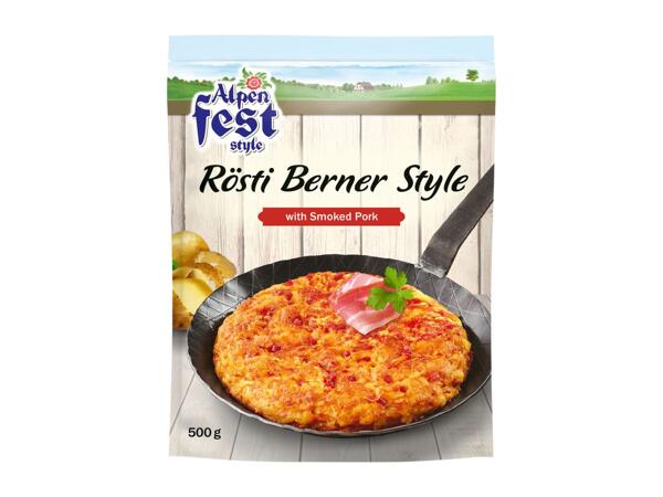 Alpenfest Rösti Berner Style with Smoked Pork