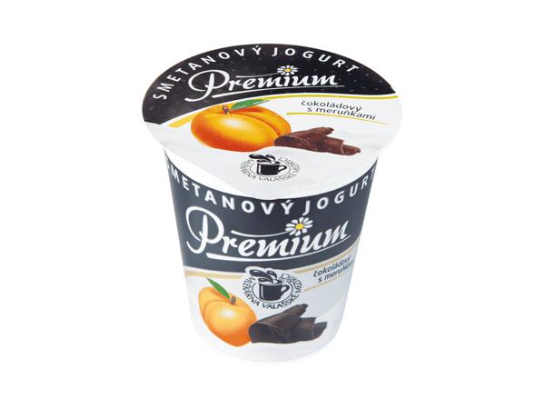 Čokoládový smetanový jogurt