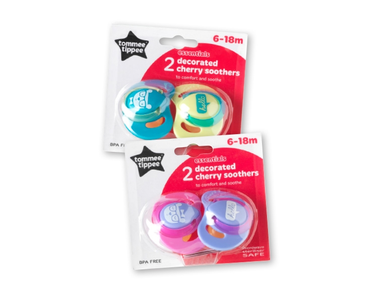 TOMMEE TIPPEE(R) Decorated Cherry Soothers