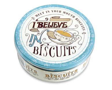 Phrases Cookie Tin