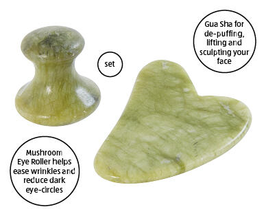 Quartz Facial Massage Tools