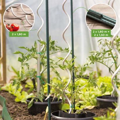 Tomaten- oder Pflanzenstäbe