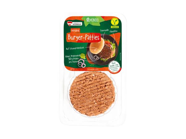 Pflanzliche Burger Patties