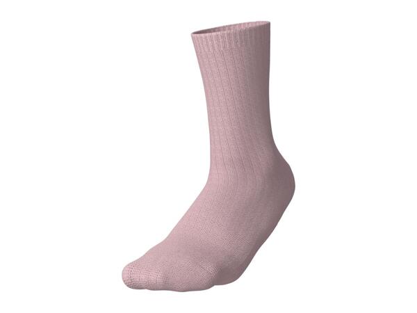 Esmara Ladies' Pink Thermal Socks - 2 Pairs