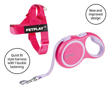 Medium or Large Dog Harness or Retractable Lead