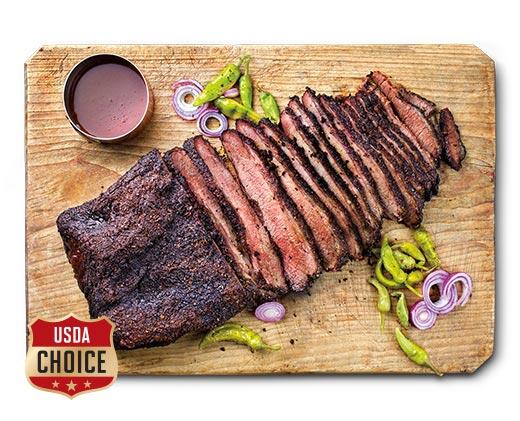 Salt & Pepper or BBQ Seasoned Brisket
