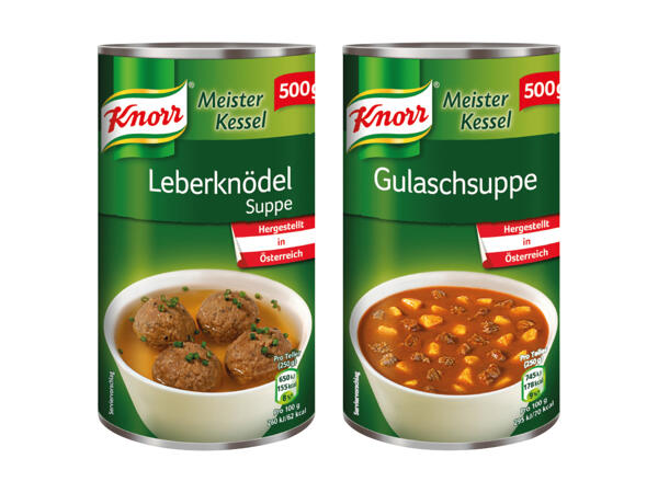 Knorr Meisterkesselsuppen