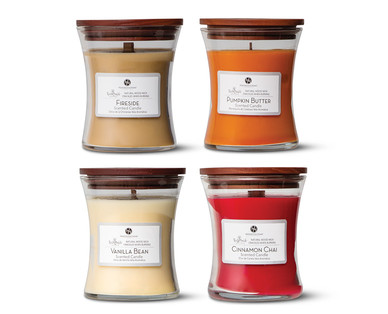 Huntington Home TimberWick Wooden Wick Candle