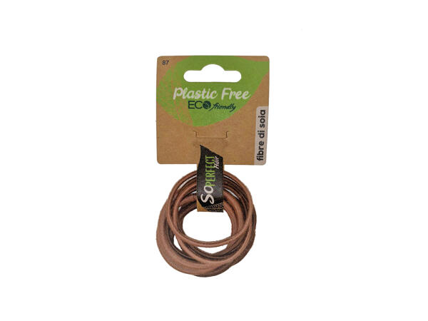 Trendy Hair Elastics in Soy or Bamboo Fibre