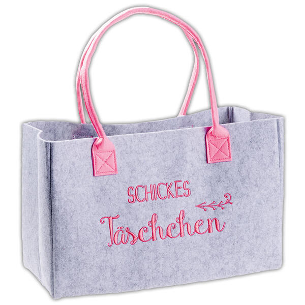 Tasche in Filzoptik