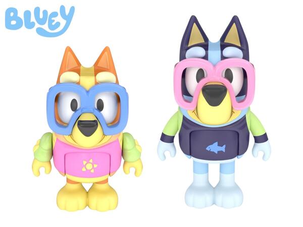 Bluey Pool Time Figures