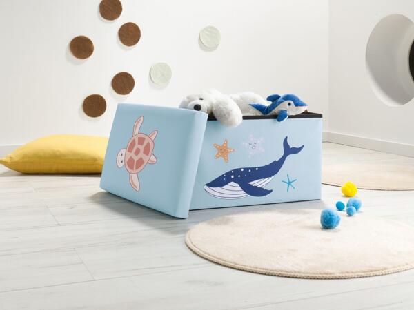 Kids' storage ottoman