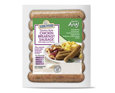 Kirkwood Country Style Chicken Breakfast Sausage