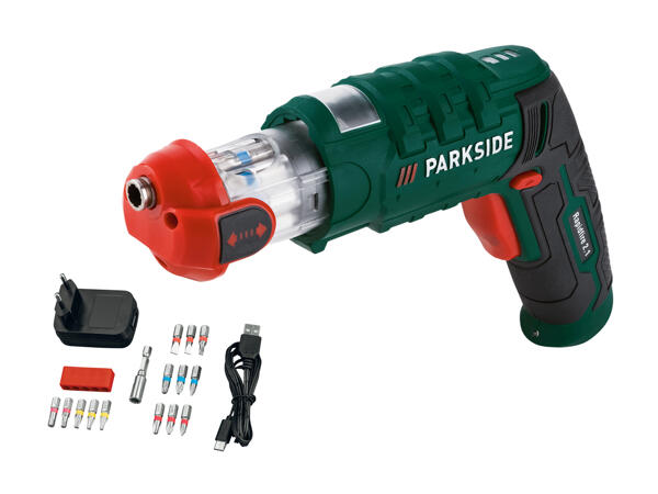 PARKSIDE(R) Batteridreven bitsskruetrækker
