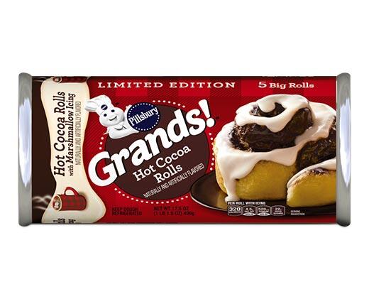 Pillsbury 
 Grands! Hot Cocoa Cinnamon Rolls