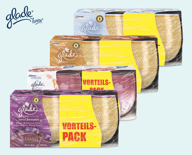 GLADE BY BRISE Duftkerzen, Doppelpkg.