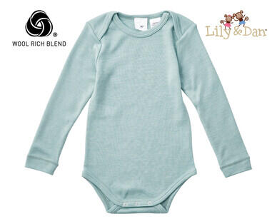 Merino Wool Blend Infant Long Sleeve Bodysuit or Leggings