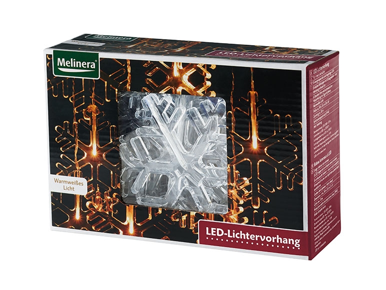 MELINERA 8 LED Curtain Lights