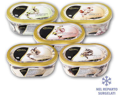 Raffinate creazioni di gelato GRANDESSA