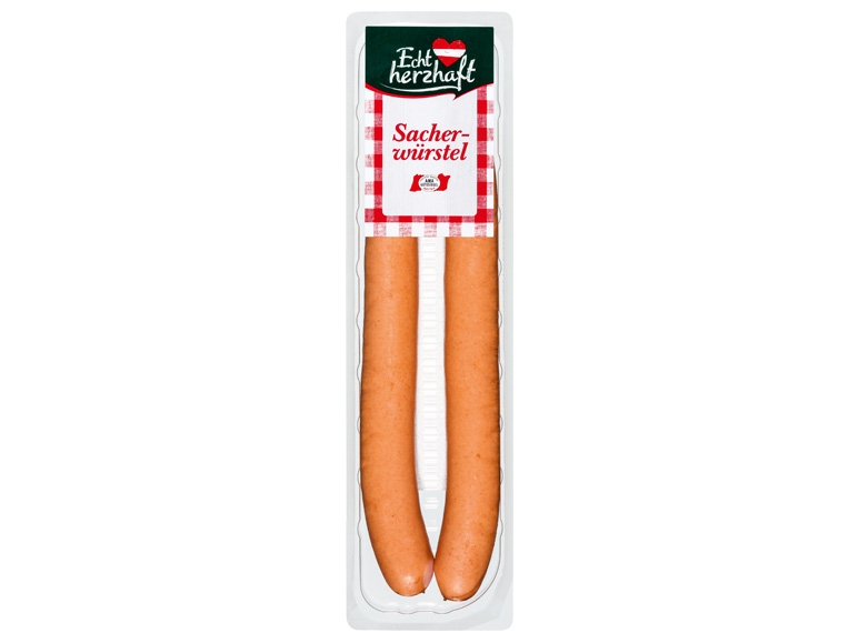 ECHT HERZHAFT Sacherwürstel