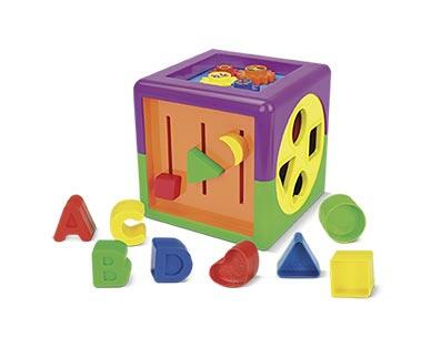 The Learning Journey My First Activity Cube or Shape Sorter