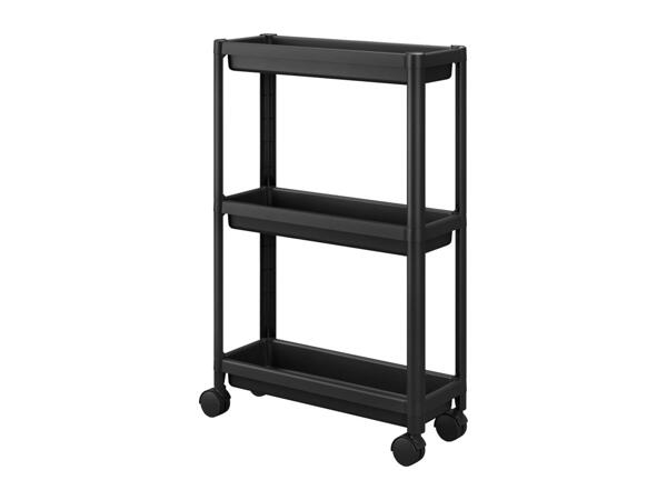Livarno Home Storage Trolley - Black