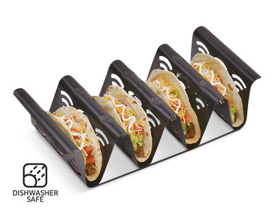 Crofton 14" Taco Rack or 4-Piece Tortilla Pan Set